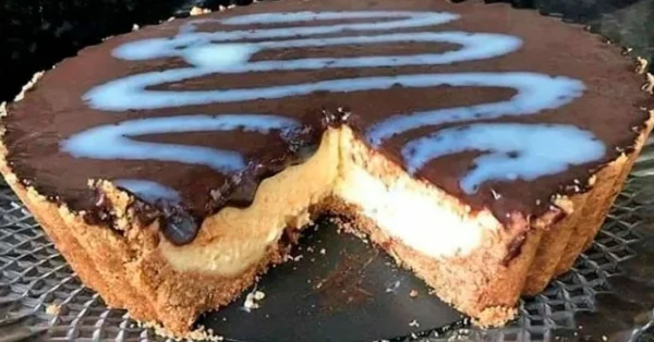 Torta de Maracujá Com Chocolate Sobremesa Deliciosa